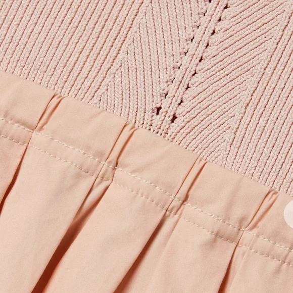 Proenza Schouler White Label Tori Knit Dress in Brushed Poplin - Picture 3 of 3